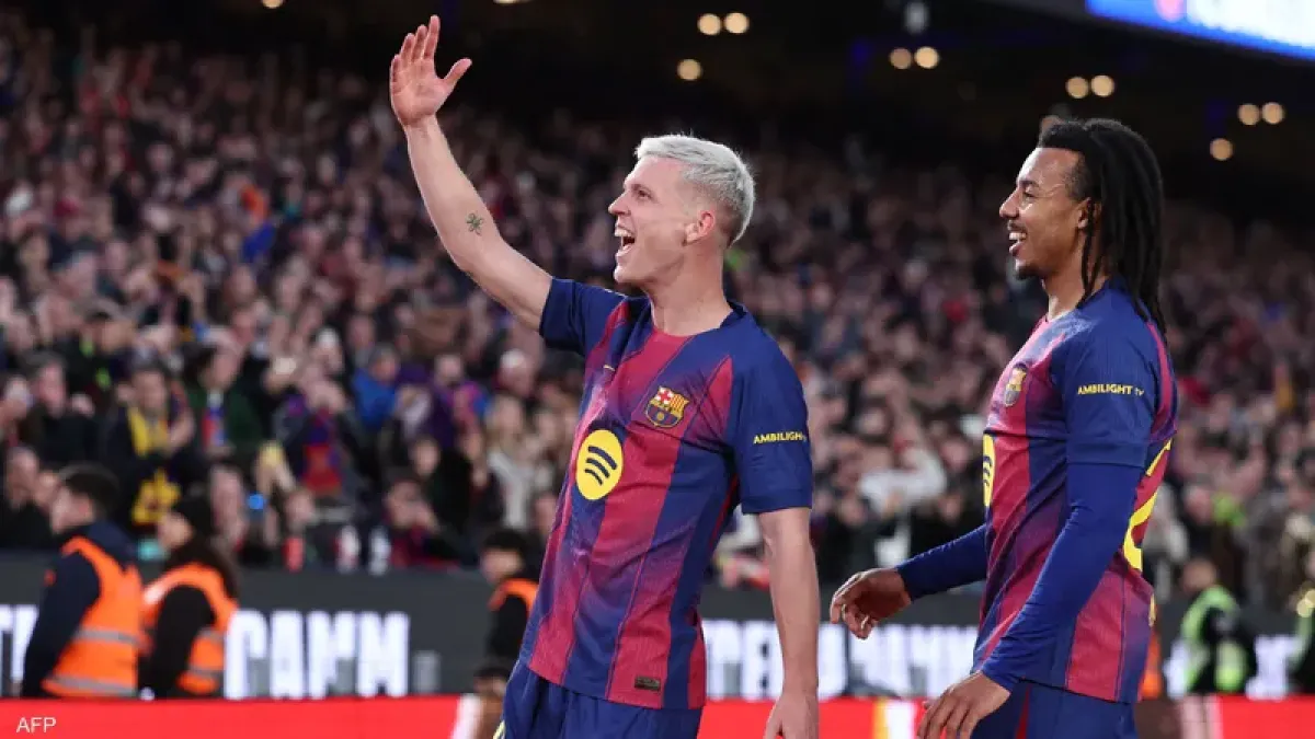 برشلونة يستعيد صدارة الدوري الإسباني من ريال مدريد