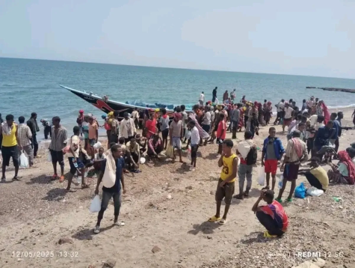 تقرير أممي يرصد تدفق أكثر من 21 ألف مهاجر أفريقي إلى اليمن خلال يناير