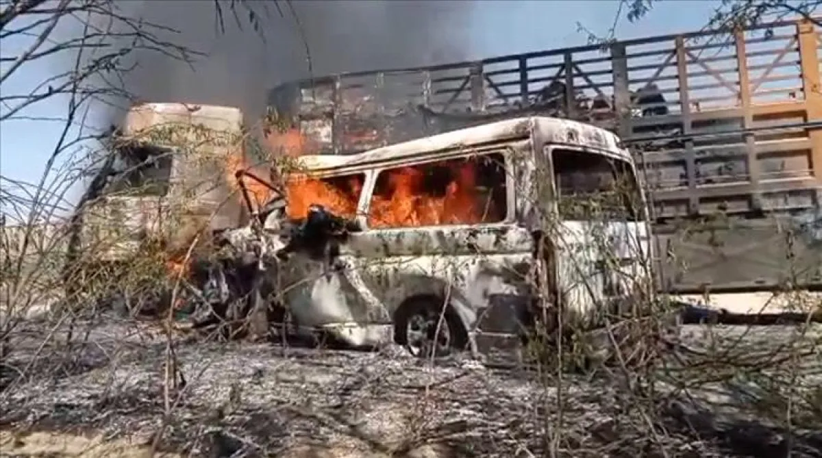 مقتل 16 شخصا بحادث مروع في المحفد بأبين