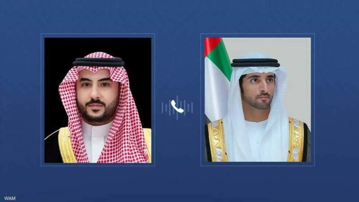 وزيرا دفاع الإمارات والسعودية يبحثان التطورات الإقليمية ويدينان الاعتداءات الأخيرة