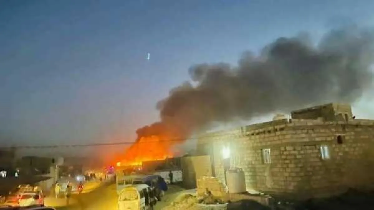 مأرب: 8 قتلى وجرحى بينهم أطفال في حريق وكالة غاز