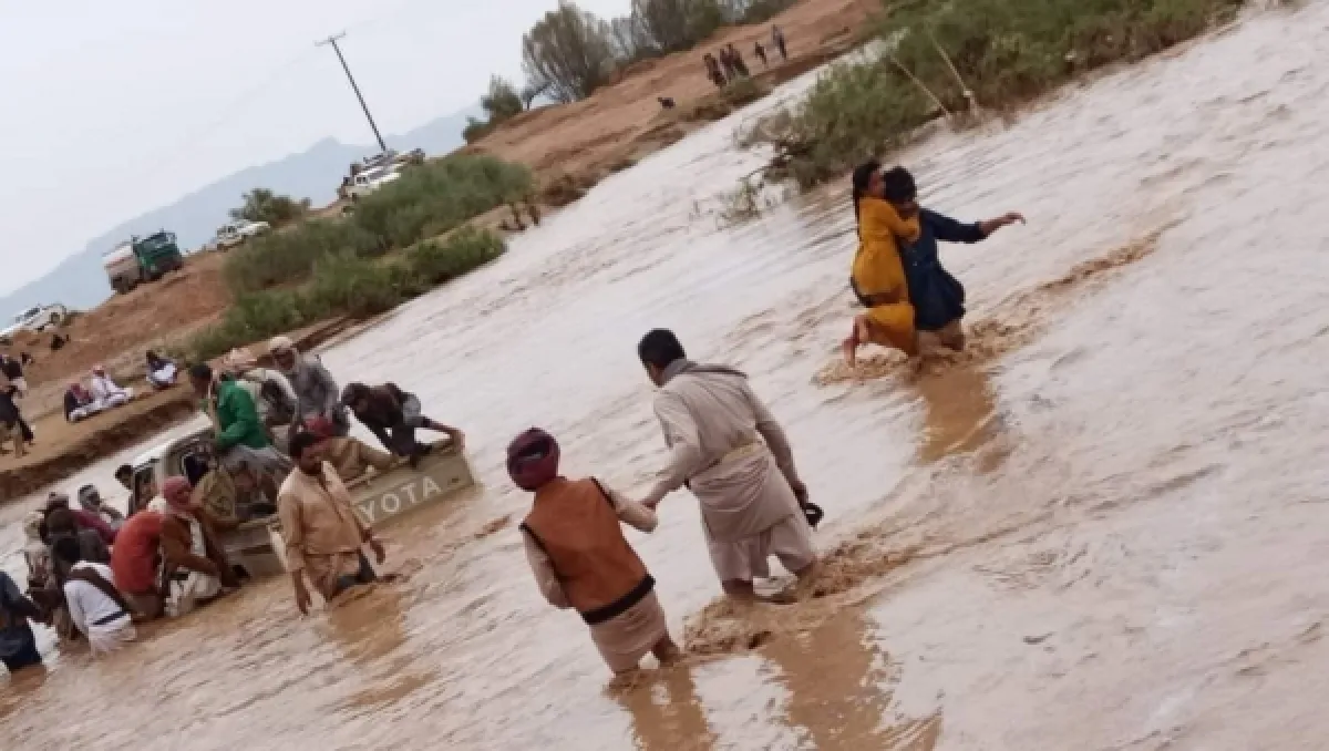 الجوف: تضرر 1370 أسرة نازحة جراء منخفض جوي وعواصف شديدة بمديرية خب والشعف