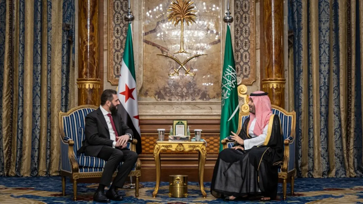 الرئيس السوري وولي عهد السعودية يبحثان مشاريع الربط الإقليمي