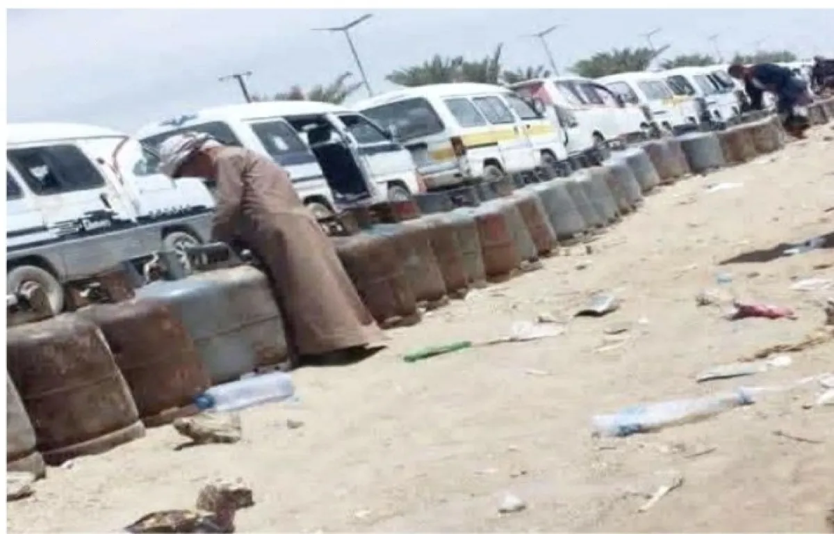 تواصل أزمة الغاز في مأرب لليوم الخامس