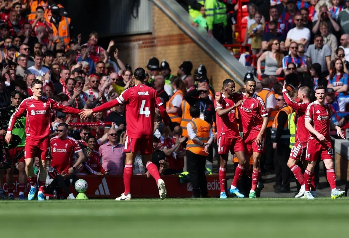 ليفربول يفوز على كريستال بالاس.. ويخسر محمد صلاح