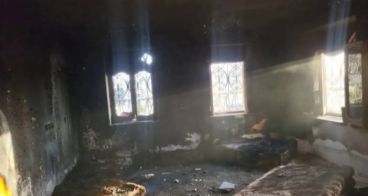 عناصر من أنصارالله تفجر منزل العميق فضل الصايدي