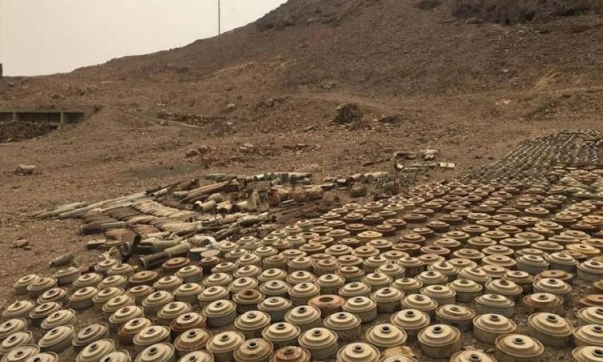 نزع أكثر من 2800 لغم وذخيرة غير منفجرة في اليمن خلال أقل من أسبوعين