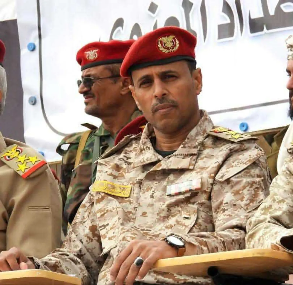 وفاة قائد اللواء السادس دعم وإسناد العميد أيمن العدني في لحج