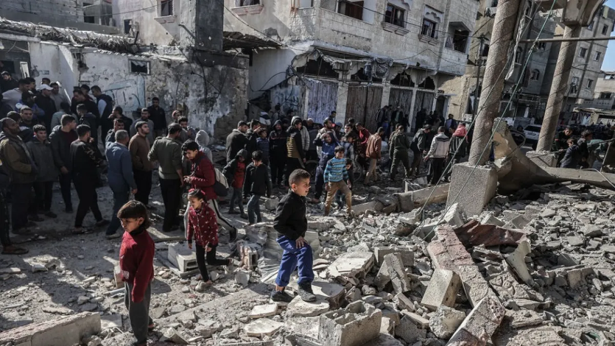 غزة: 14 شهيدا و20 جريحا بغارة إسرائيلية على جنازة