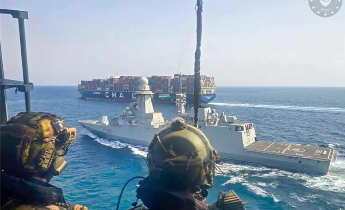 الاتحاد الأوروبي يعلن حماية أكثر من 2200 سفينة تجارية في البحر الأحمر