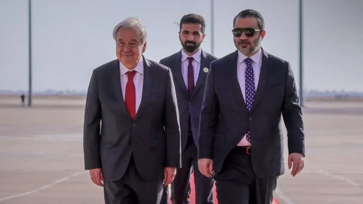 غوتيريش يصل دمشق