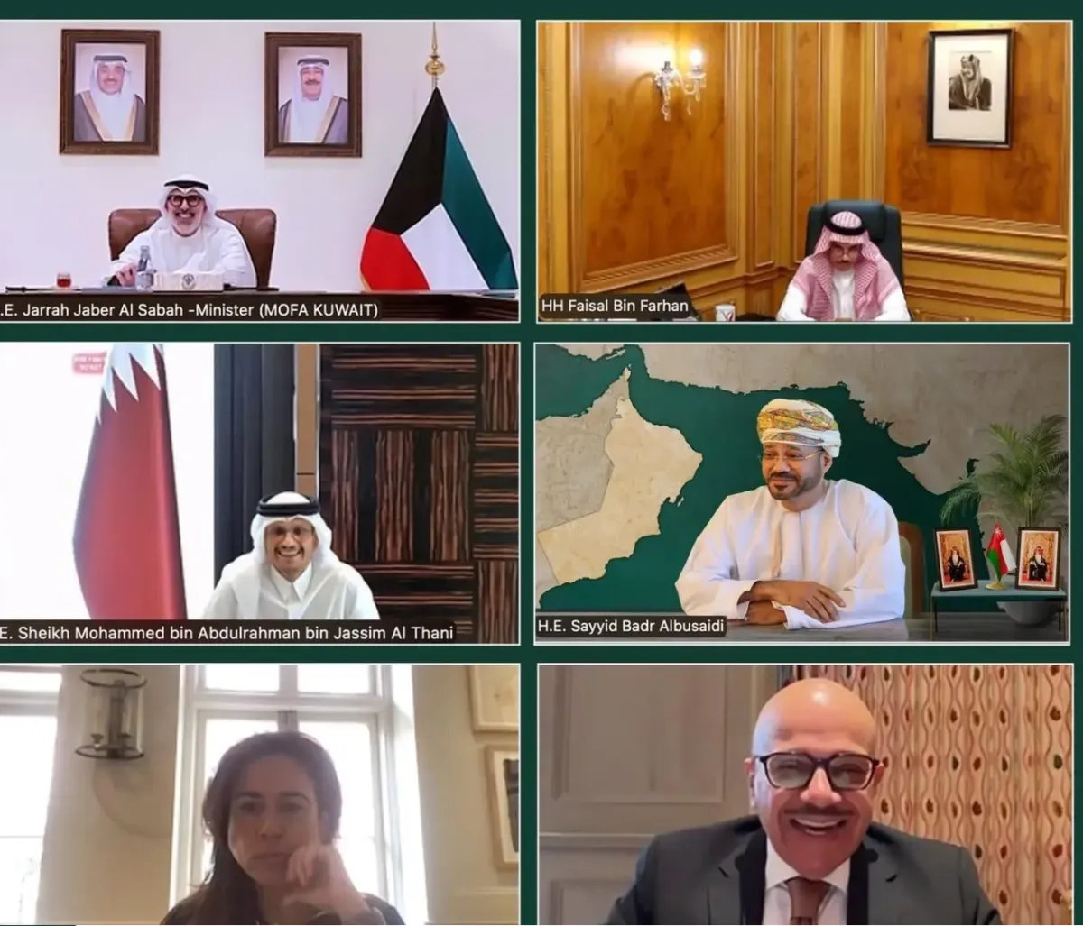 وزراء خارجية الخليج يبحثون حرية الملاحة وسلامتها في مضيق هرمز