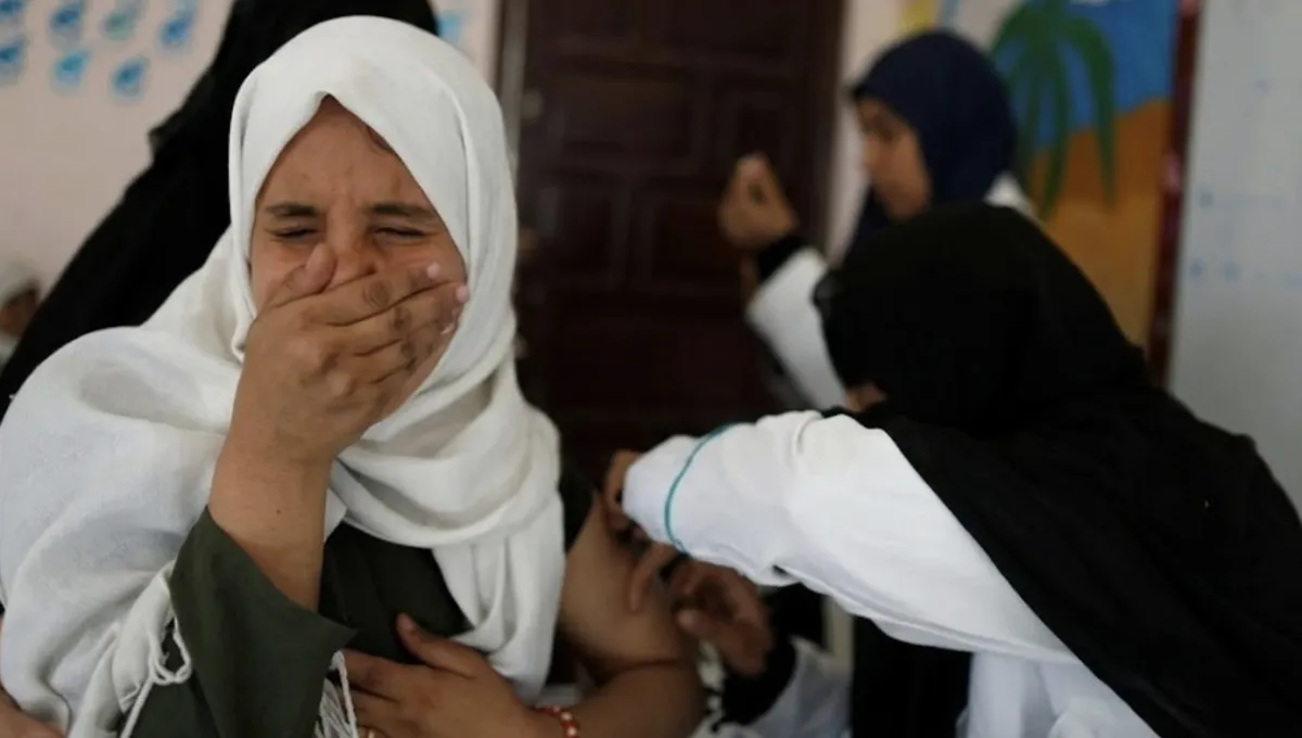 مأرب تعلن الطوارئ الصحية بعد وفاة 12 شخصًا وتسجيل 1624 إصابة بالحصبة
