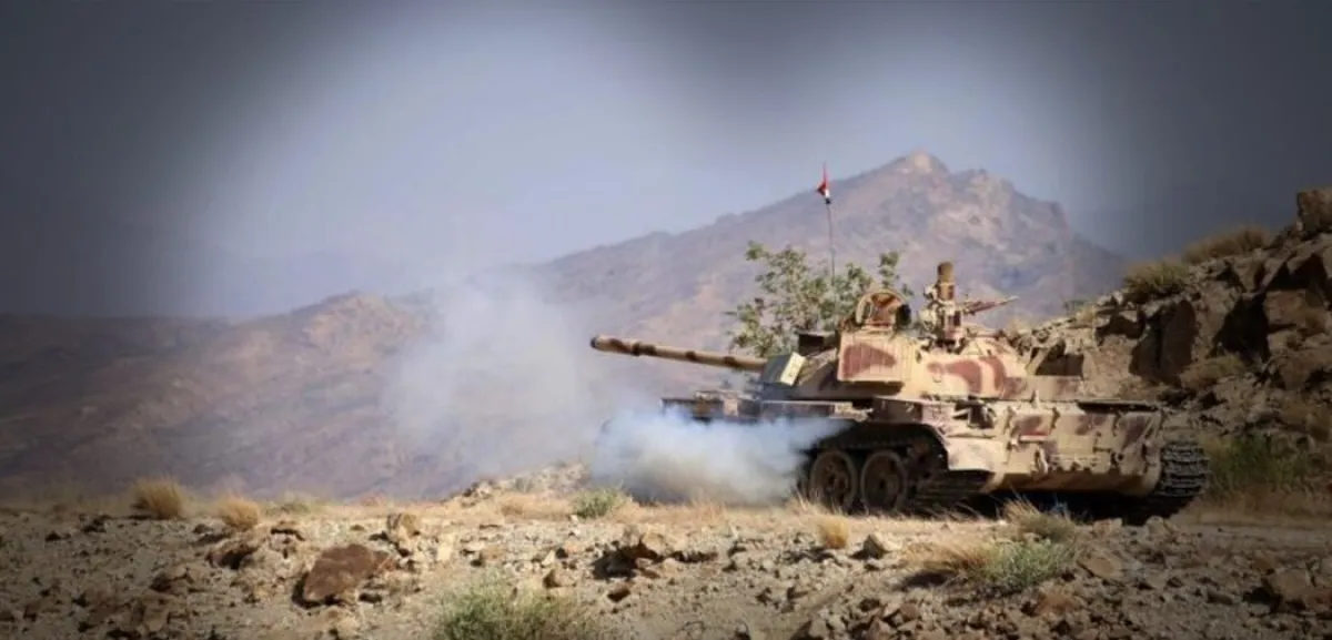 تجدد الاشتباكات بين قوات المجلس الرئاسي وأنصارالله في عدة جبهات بتعز