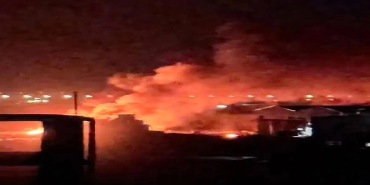 انفجارات عنيفة تهز مدينة مأرب