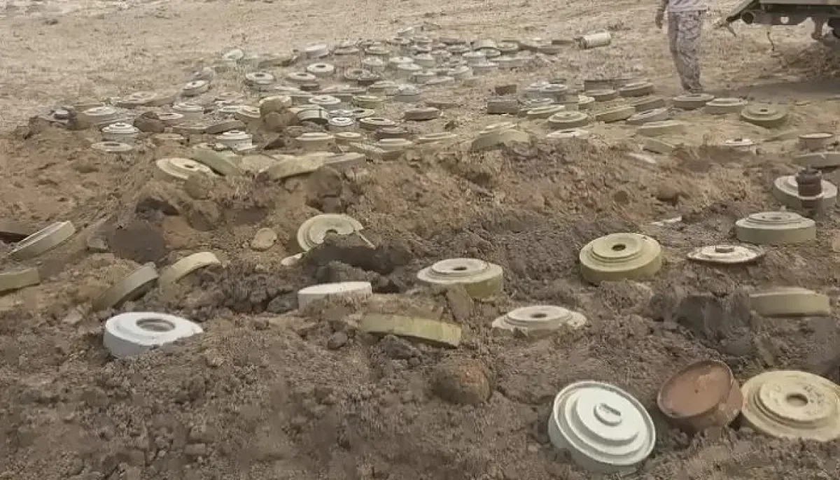 خلال 25 يوماً.. «مسام» يفكك 5,164 لغماً وذخيرة وعبوة ناسفة في اليمن
