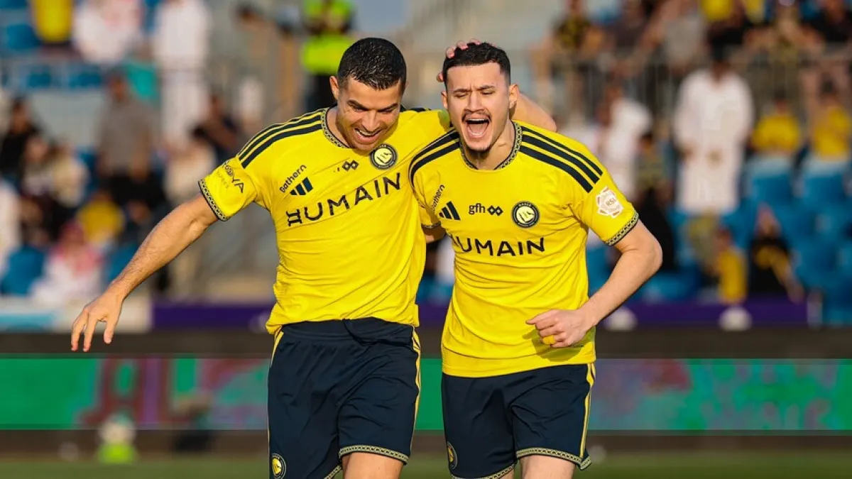 النصر يهزم الفيصلي بثلاثية ويصعد إلى وصافة الدوري السعودي مؤقتا