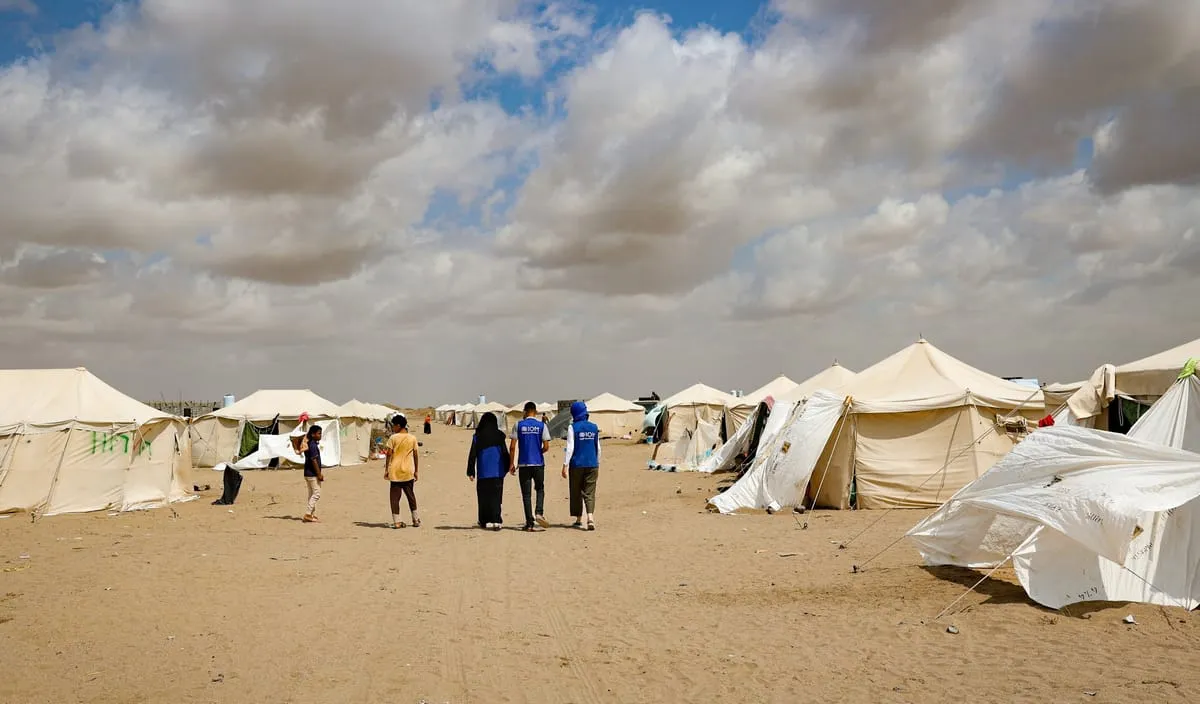 الهجرة الدولية: أكثر من 268 ألف نازح في اليمن وآلاف اليمنيين يصلون جيبوتي بحراً